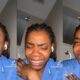 Nigerian Lady Weeps