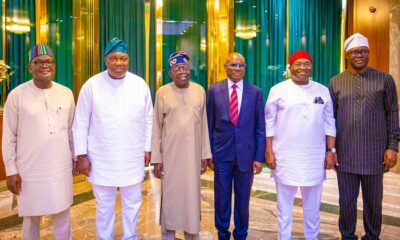 TINUBU WITH G5 GOVERNORS