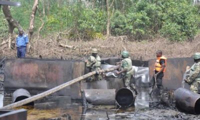 JTF Arrests Vessel With 300000 Stolen Diesel in Rivers