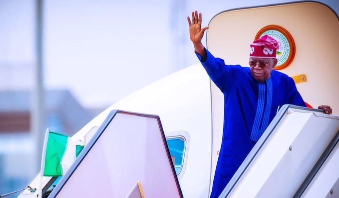 Tinubu Departs