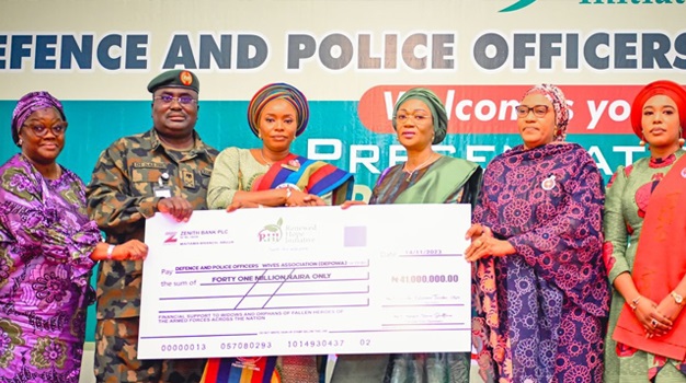remi tinubu armed forces orphans widows