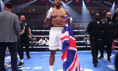 Anthony Joshua Snubs Nigeria, Thanks Cameroonians, Others After Defeating Francis Ngannou