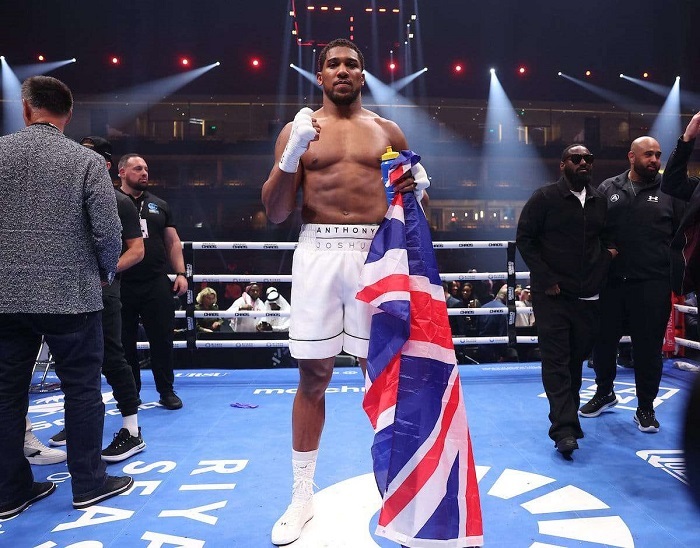 Anthony Joshua Snubs Nigeria, Thanks Cameroonians, Others After Defeating Francis Ngannou