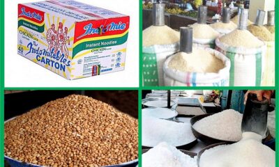 Prices Of Indomie, Rice, Beans