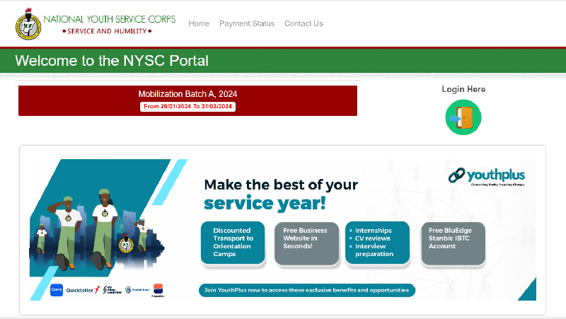NYSC Online Registration