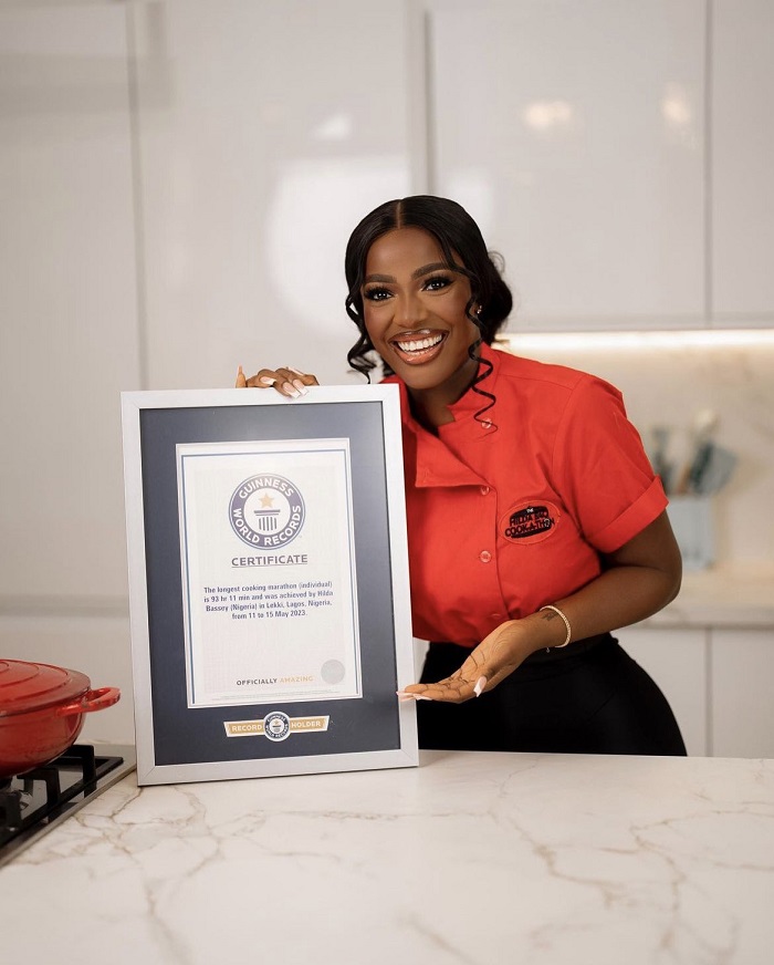 Hilda Baci List of Nigerians Who Have Set Guinness World Records 
