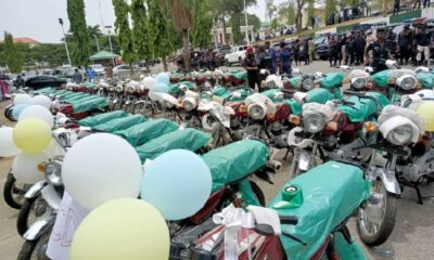 Wike Distributes Motorcycles