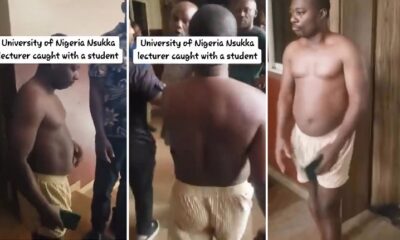 UNN Lecturer Caught Pants Down With A Female Student In His office