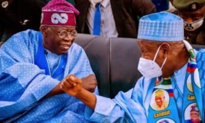 Bola Tinubu and Abdullahi Ganduje