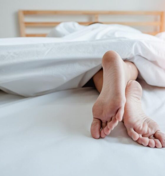 sleeping naked