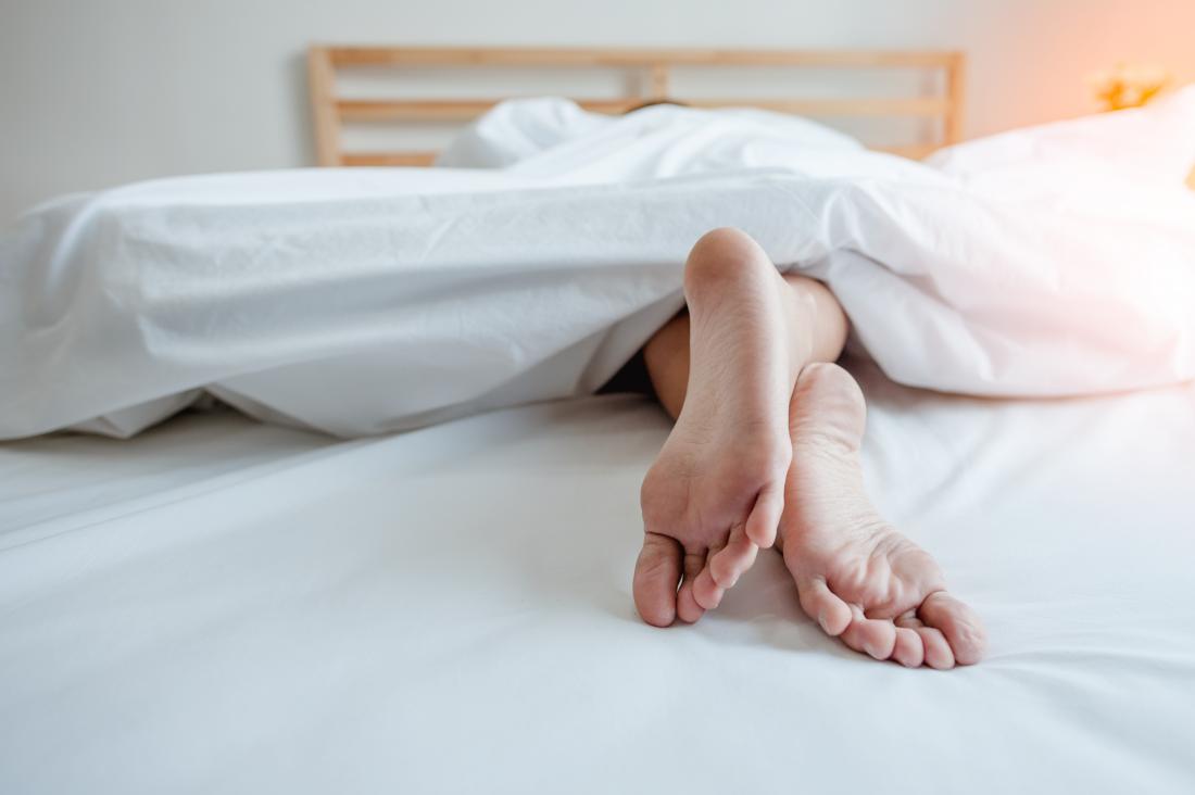 sleeping naked