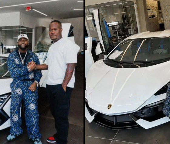 Davido Purchases Brand New Lamborghini Revuelto Worth Over 600000