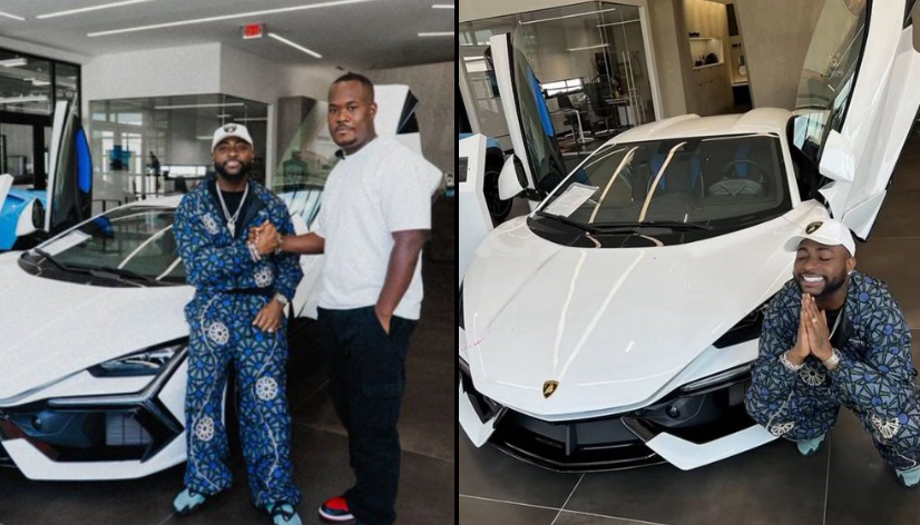 Davido Purchases Brand New Lamborghini Revuelto Worth Over 600000