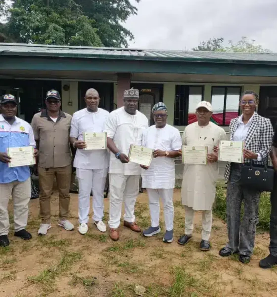 LASIEC Presents Certificates of Return