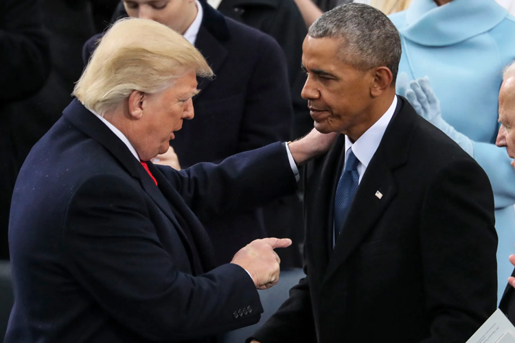 v TrumpObama
