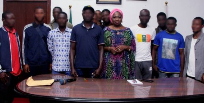 CAR Nigerian rescued victims 1