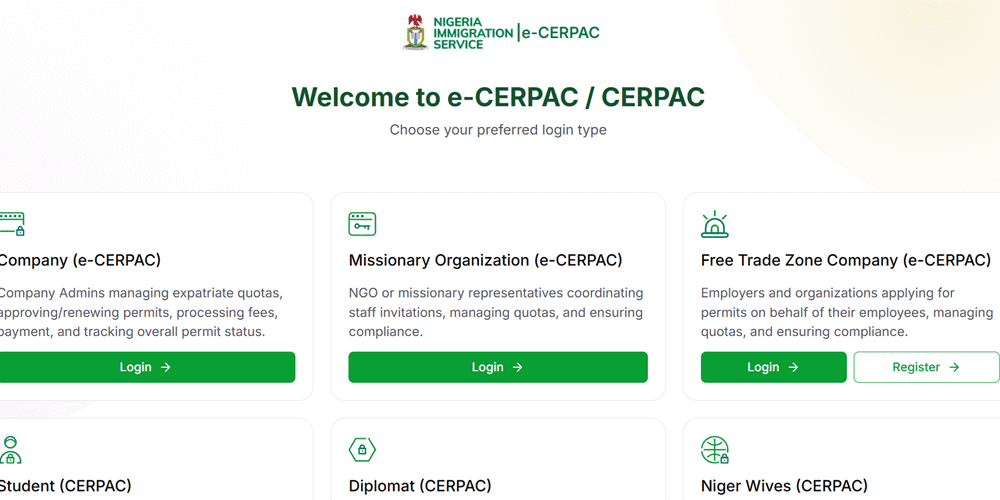 CERPAC Portal
