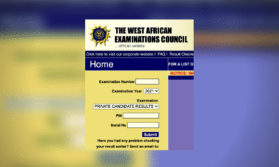 WAEC result 2021