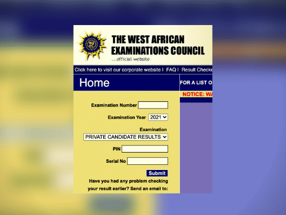 WAEC result 2021