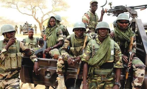 Nigerian troops