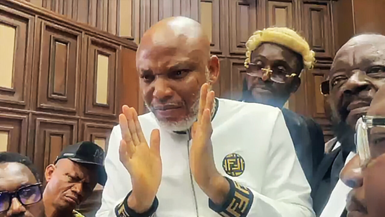 Nnamdi Kanu in Court