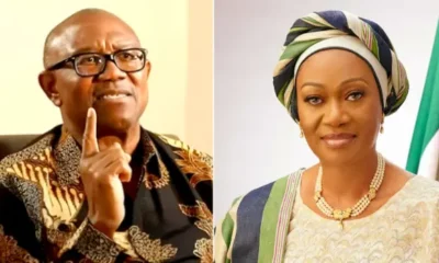 Peter Oni and Remi Tinubu