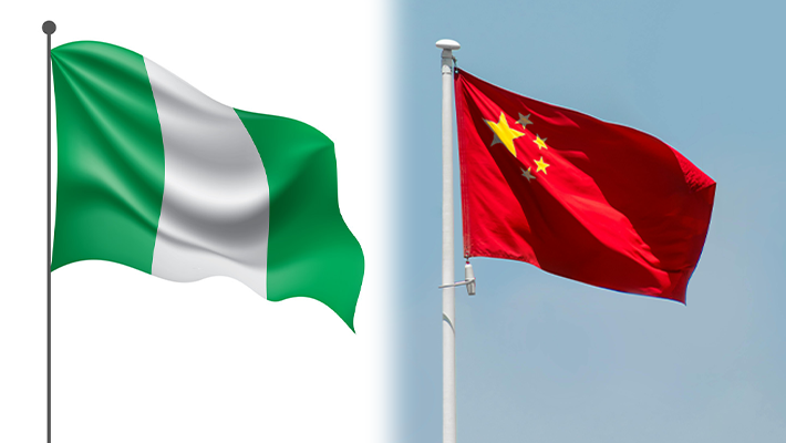 china nigeria flag