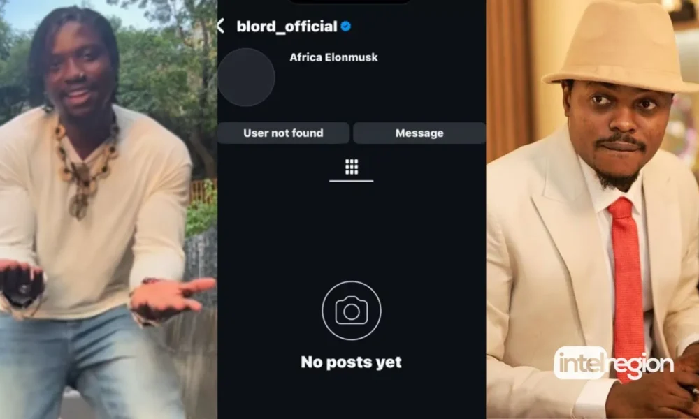 Verydarkman mocks Blord following suspension of his Instagram Page