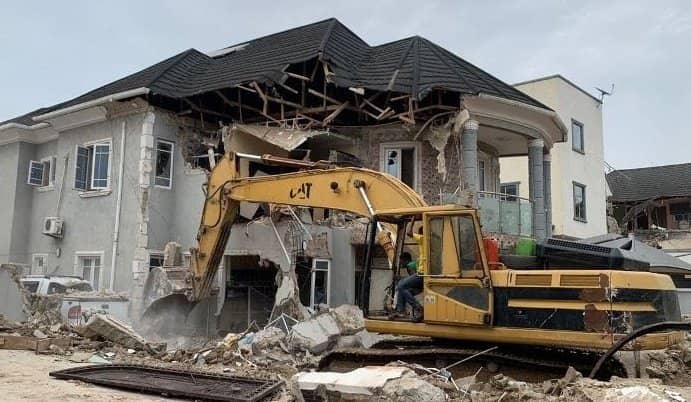 demolish