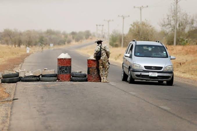 nigerian army checkpoint