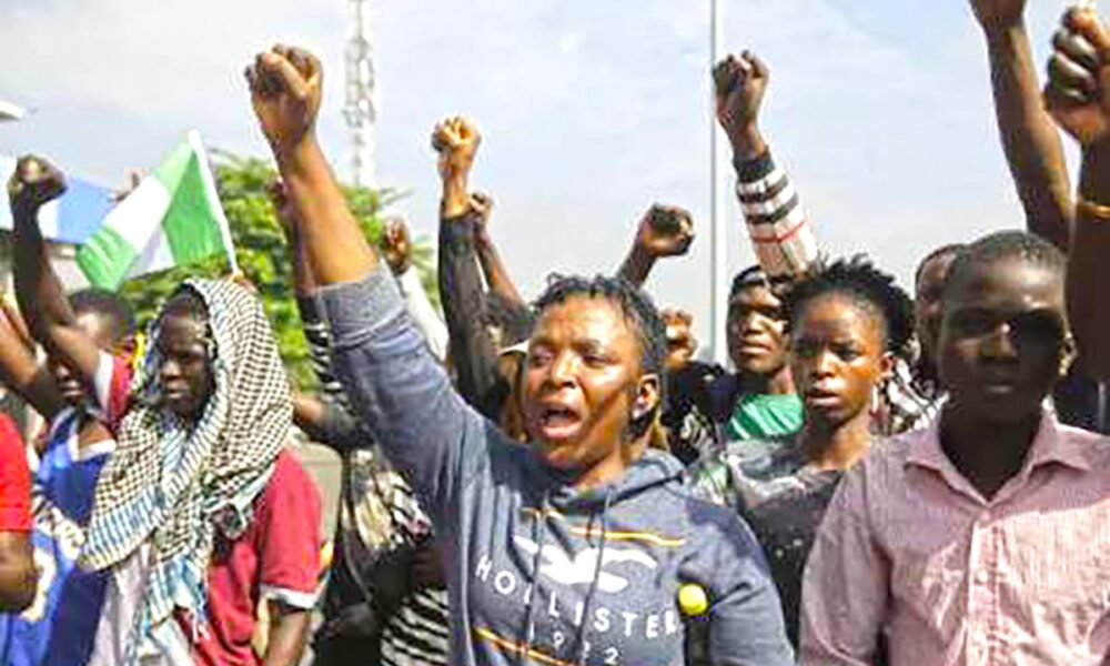 nigerians protest