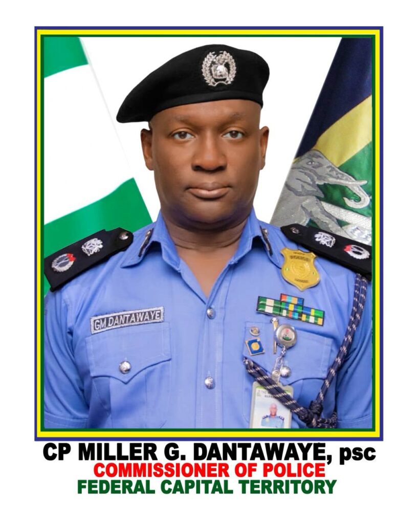 Commissioner of Police Dantawaye Miller
