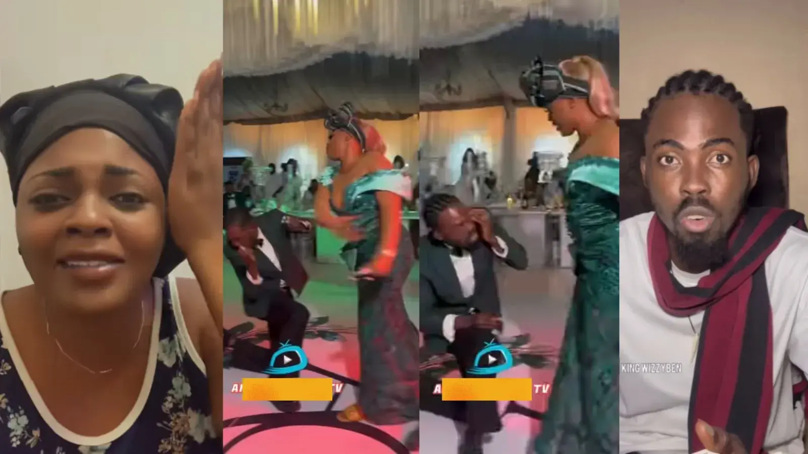 Man slapped for proposing