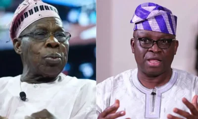 Obasanjo and Ex Ekiti governor Fayose