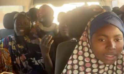 Rescued Kebbi schoogirls