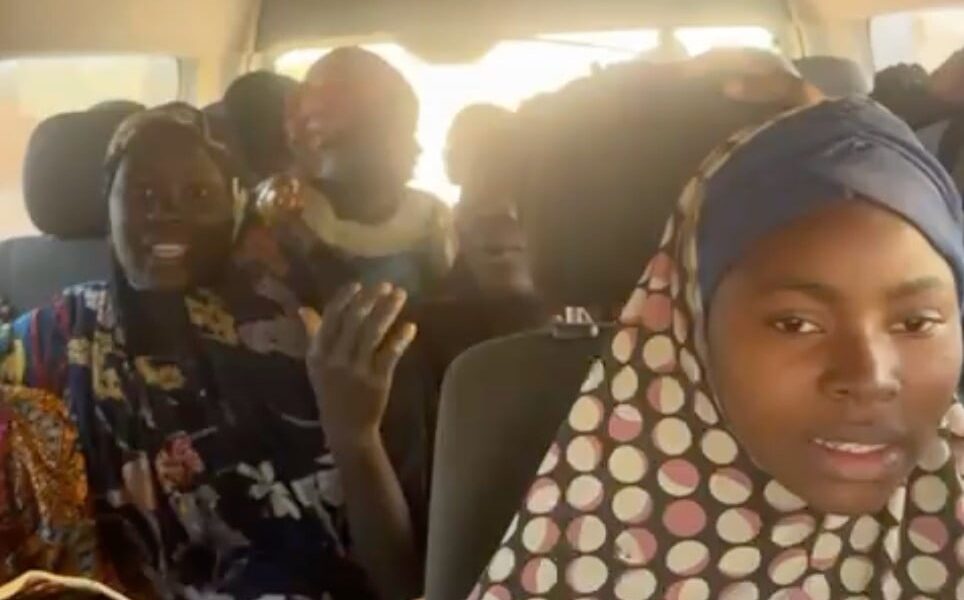 Rescued Kebbi schoogirls