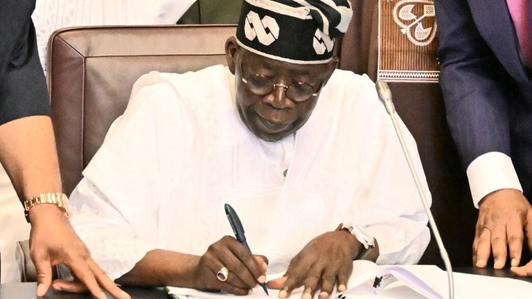 TINUBU SIGNS