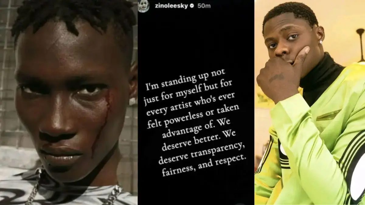 Zinoleesky raises eyebrows as he shares disturbing post 2 years after Mohbad s death