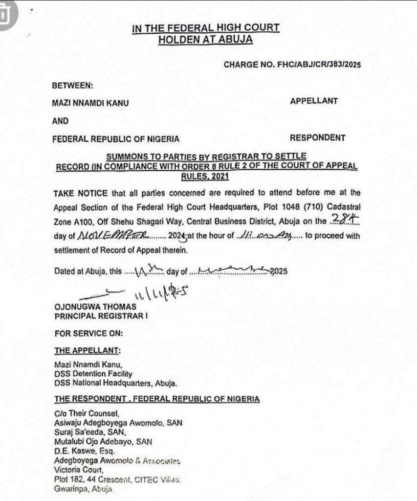 court order
