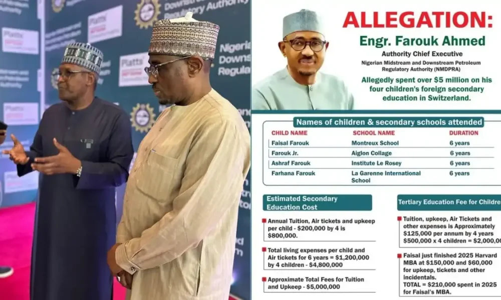 Dangote and Engr Farouk Ahmed