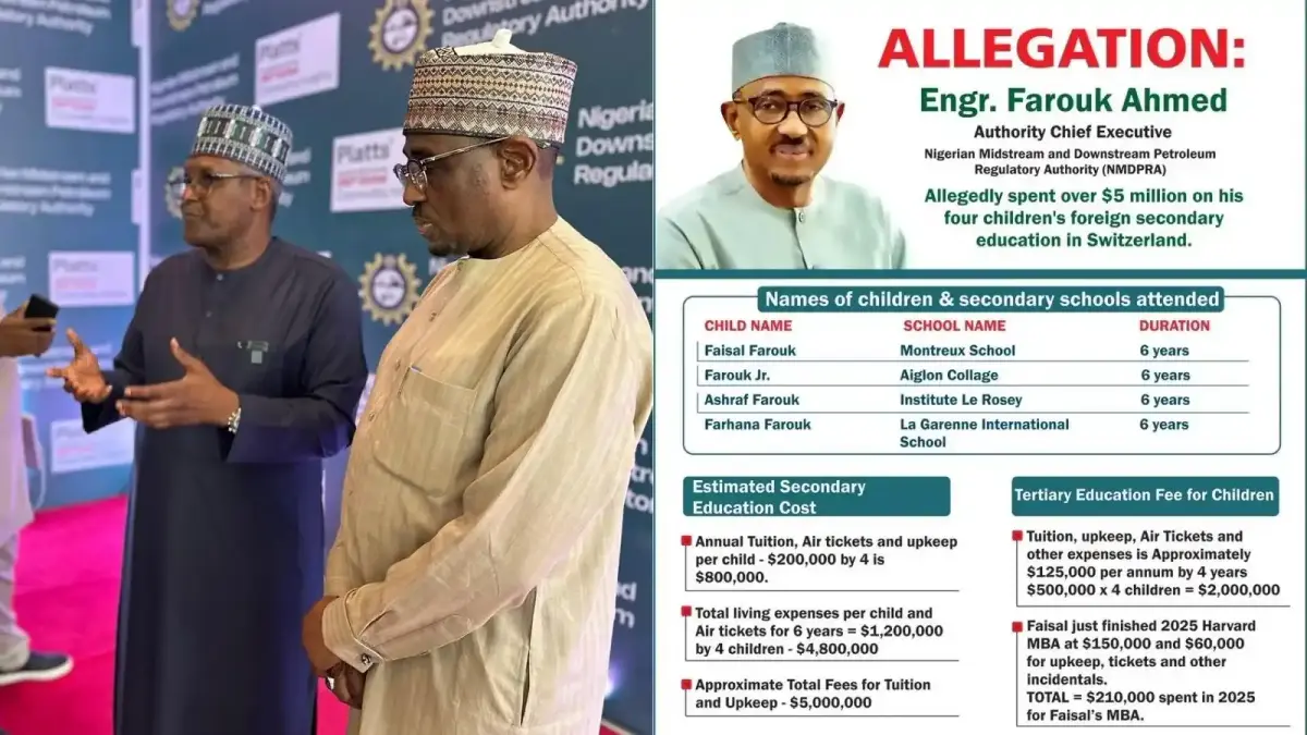 Dangote and Engr Farouk Ahmed