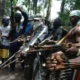 Gunmen in Nigeria file photo