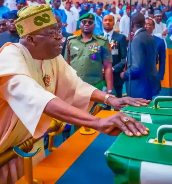 President Tinubu in National Assembly