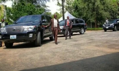 President Tinubu s convoy