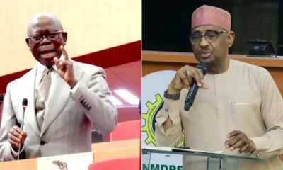 Senator Adams Oshiomhole and Farouq Ahmed