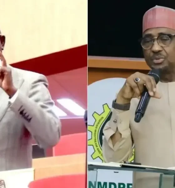 Senator Adams Oshiomhole and Farouq Ahmed