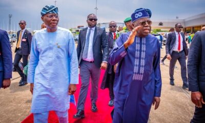 tinubu arrival