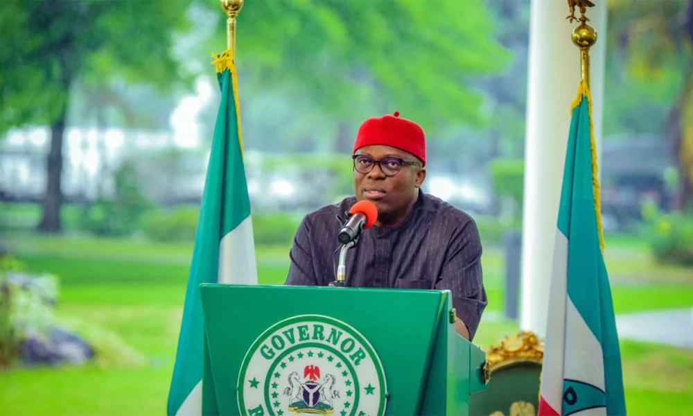 Governor Siminilayi Fubara of Rivers State