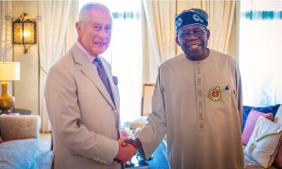 Bola Tinubu and King Charles of England 1