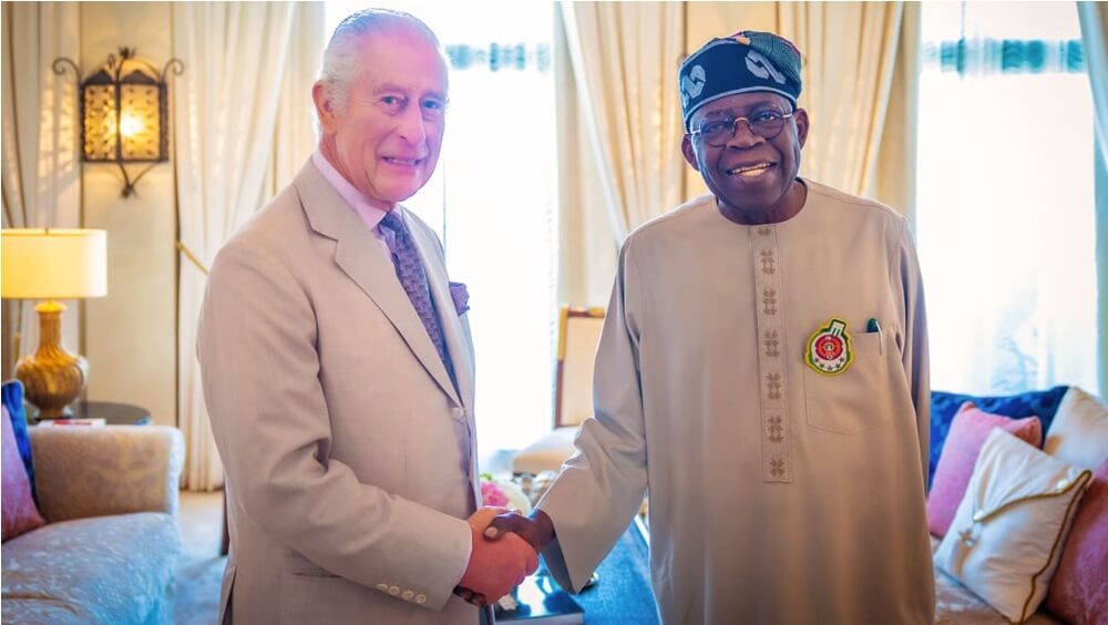 Bola Tinubu and King Charles of England 1